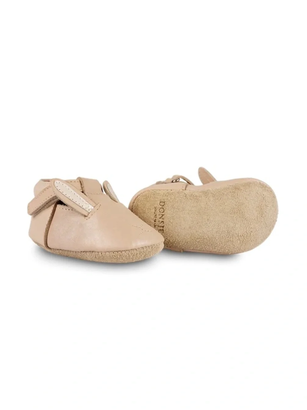 Donsje Blinc Baby Bunny Shoes Pink Powder Metallic Nubuck 6-12 Mon EU 18 US 2.5